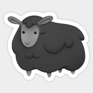 Black sheep Sticker